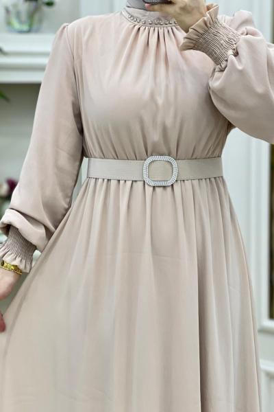 Sülün 2 Elbise Krem