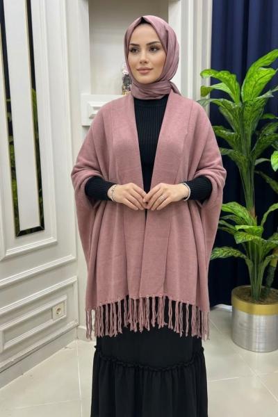 Triko Şal Gül