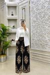 Yaz Pantolon Camel siyah