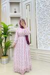 Zen Elbise  Pembe