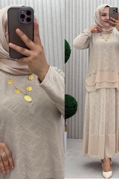 Fıstık Etekli Takım