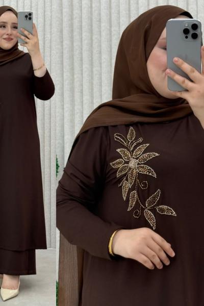 Müyesser pantolonlu takım