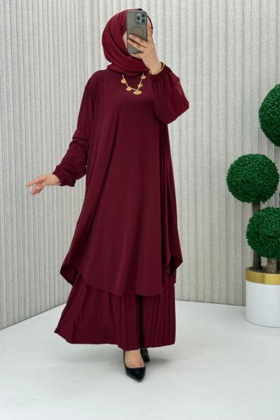 Suzan Piliseli Pantolonlu Takım