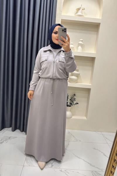 Aybüke İkili takım  Gri