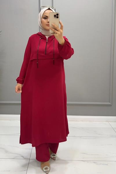 Takım İkili Ayrobin Minel Kırmızı