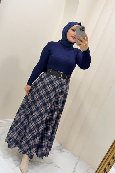 EEtek Ekose Sevda Ekose Mavi