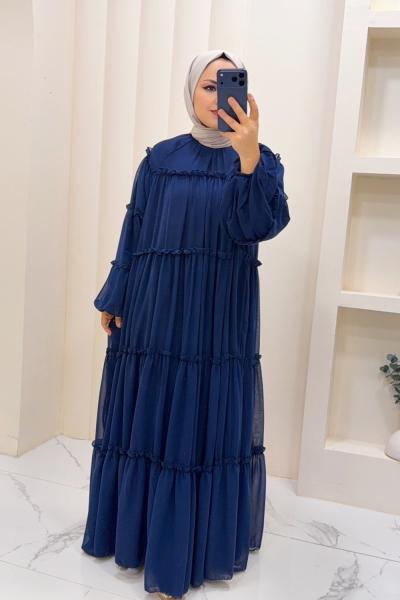 Efrazen Elbise  Lacivert