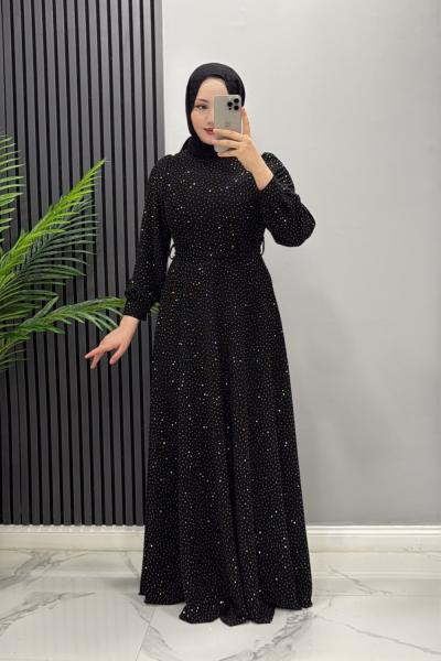 Elbise Abiye Rümeysa Siyah