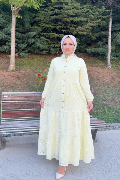 Elbise Asel  Sarı