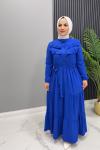 Elbise Ayrobin Seher Saks Mavisi