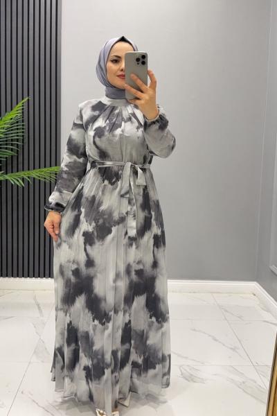 Elbise Batik Dilan Füme