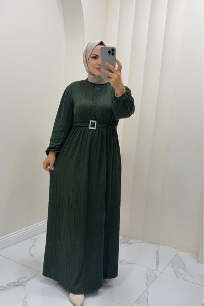 Elbise Gülşen Haki