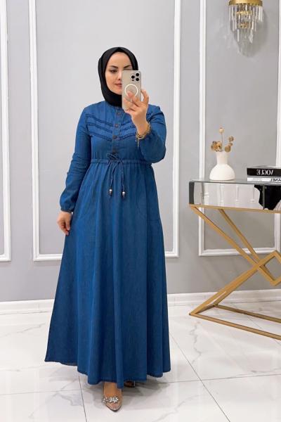 Elbise Kot Sultan Lacivert