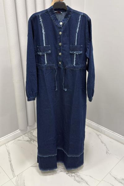 Elbise Kot Rabiş Lacivert