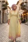 Elbise Meyra Sarı