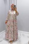 Elbise Modal Eliza Pembe
