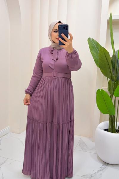 Elbise şifon Esmira Gül