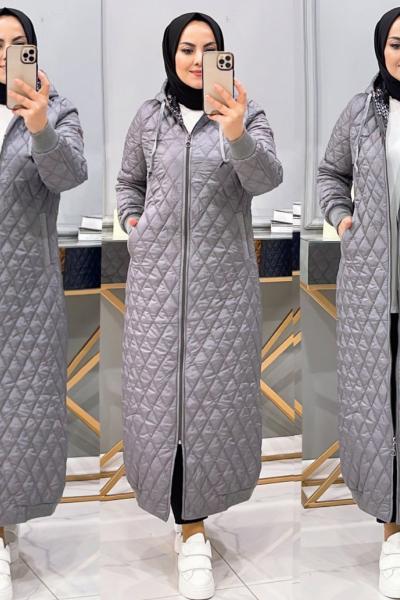 Kap Kapitone Fayette Açık Gri