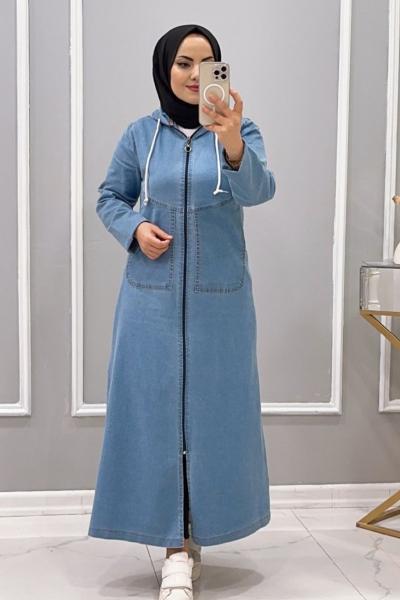 Kap Kot Asiye Buz mavisi