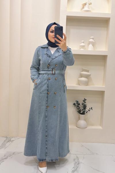 Kap Kot Azze  Açık Mavi