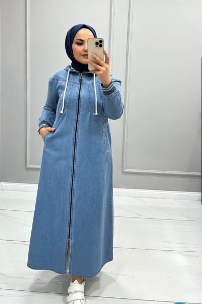 Kap kot Zümra Açık Mavi