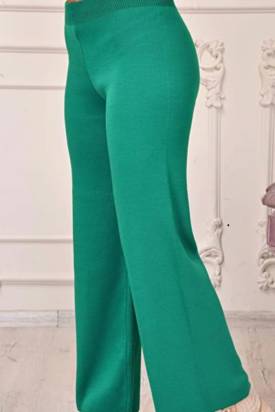 Pantolon Triko Zümrüt