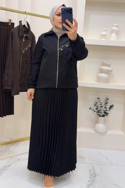 Takım etekli Nazlı Siyah