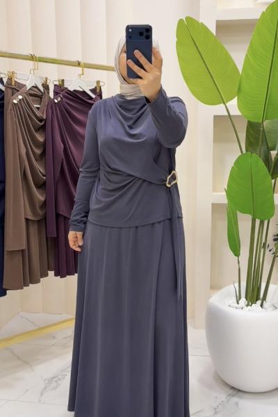 Takım Etekli Melisa Füme