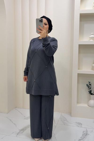 Takım ikili oysho Lalin Füme