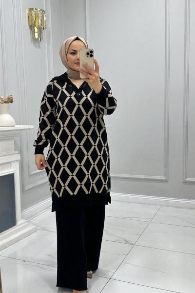 Takım Triko Nihal Siyah