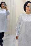 Tunik oyşho  Lina Beyaz