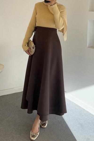 Zelal Etek Kahverengi