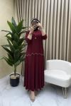 Ayla takım Bordo