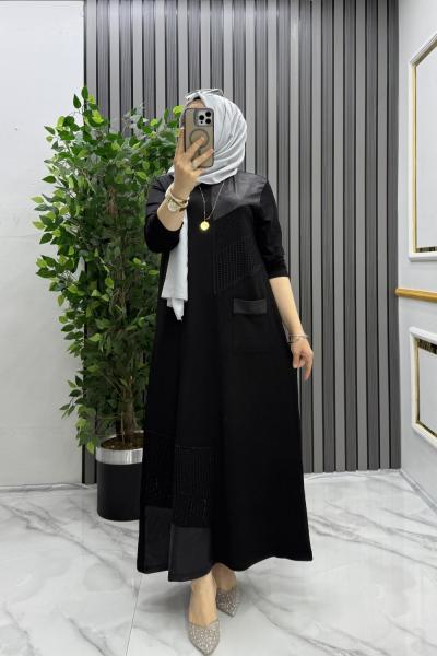 Duygu elbise Siyah