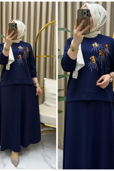 Esmehan takım Lacivert