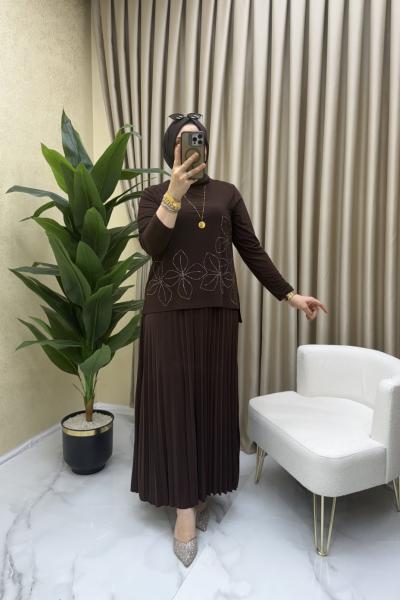 Filiz takım Kahverengi
