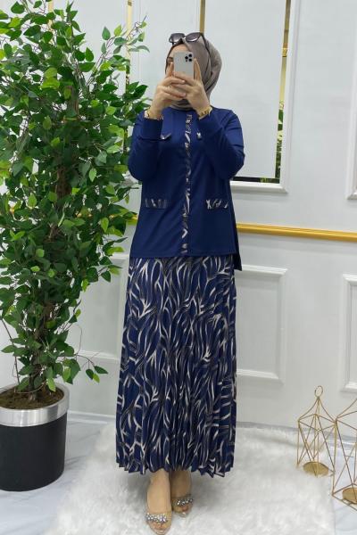 Henna takım  Mavi