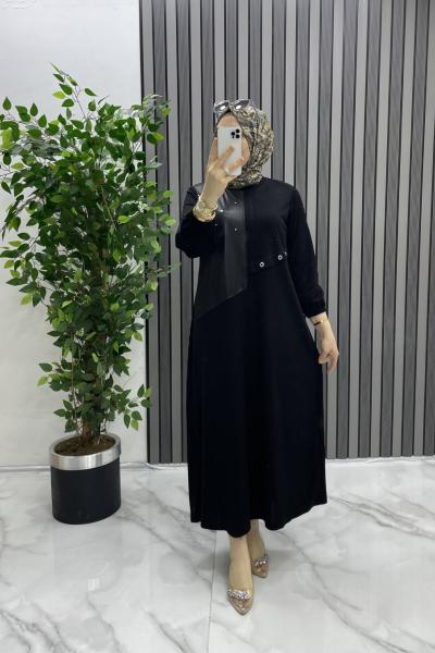 Lamia elbise  Siyah