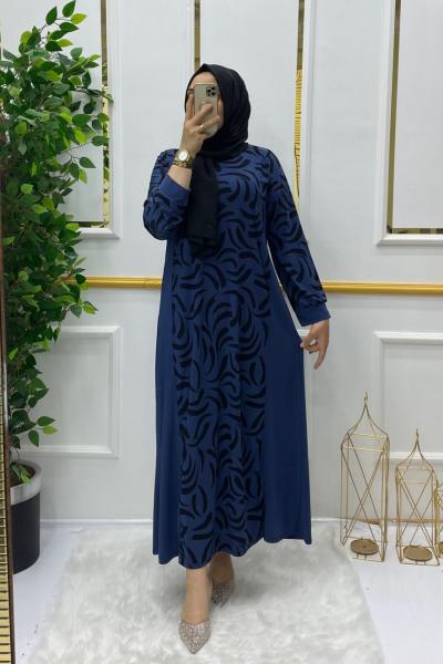 Seher elbise  Mavi