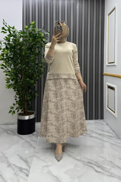Yüsra takım Bej