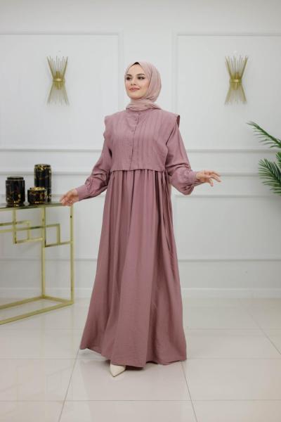 DİCLE ELBİSE - PUDRA
