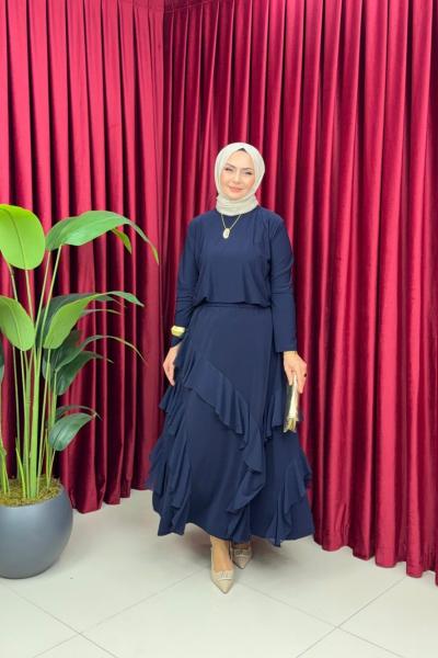 ESMA ETEKLİ TAKIM - LACİVERT