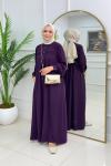 GÜLNAZ ELBİSE - MOR