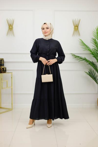 NEFİSE ELBİSE-SİYAH