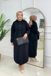 PINAR ETEKLİ TAKIM - SİYAH Siyah