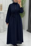 Feyza Elbise Lacivert