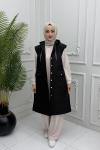 İdil Yelek Siyah