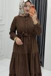 Melisa Elbise Kahverengi