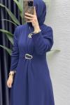 Afra Elbise Tesettür Giyim  Lacivert