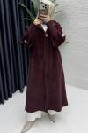Angora Kaban Tesettür Giyim  Mürdüm